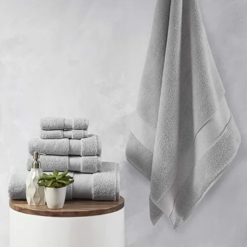 Miniatura 10 de Madison Park Signature Splendor - Juego de toallas de baño de lujo 100% algodón, suave, felpa de 1000 GSM, pesadas, calidad de hotel, cero torsión