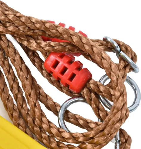 Miniatura 8 de Columpio de árbol, juego de columpios al aire libre para niños, asiento con cuerda antideslizante resistente al desgaste, columpios colgantes