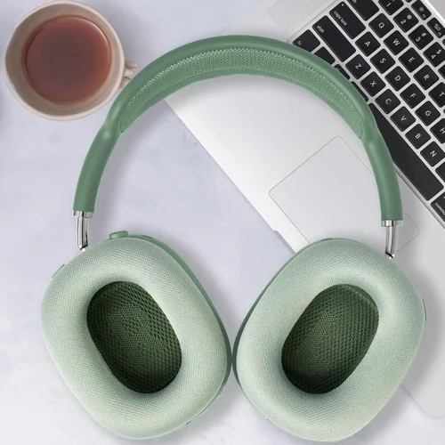 Miniatura 8 de GEVO Almohadillas de repuesto mejoradas para auriculares AirPods Max 1 y 2, almohadillas de tela de malla, almohadillas para los oídos con espuma