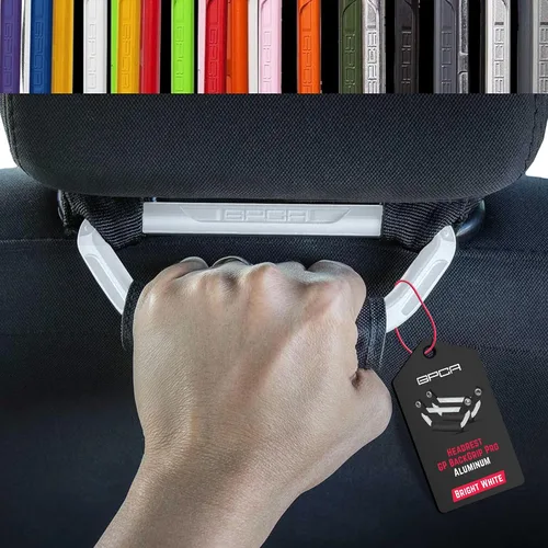 Miniatura 22 de GPCA GP BackGrip Pro - Manija para reposacabezas de automóviles, Jeeps, camiones y más, asas de agarre para asiento trasero y empuñaduras, Gris