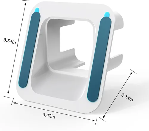 Miniatura 7 de HOLACA Soporte de ventana para Wyze Cam v3/v3 pro/v4, 20 grados de inclinación (arriba/abajo/izquierda/derecha) Soporte de montaje flexible adhesivo