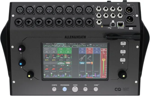 Miniatura 6 de Allen & Heath CQ-12T Mezclador Digital con Pantalla Táctil de 7" y Conectividad Bluetooth