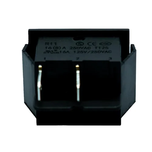 Miniatura 4 de 2 piezas de interruptor de luz de 2 pines botón de arranque para montar en juguetes, piezas de repuesto de coche, vehículos de juguete y accesorios