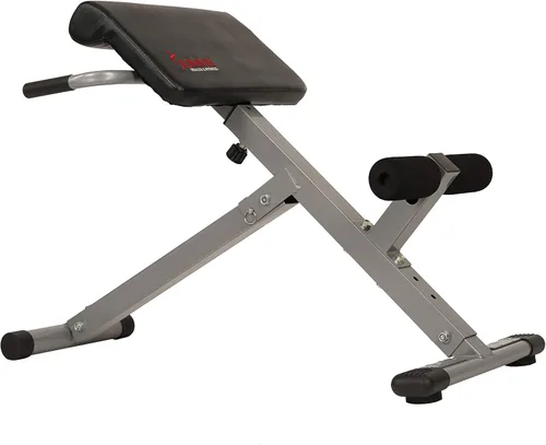Miniatura 2 de Sunny Health & Fitness Multi-Function Roman Chair with Dip Station & Sit-Up Bench, Adjustable Heavy-Duty Strength Training Equipment for Glutes