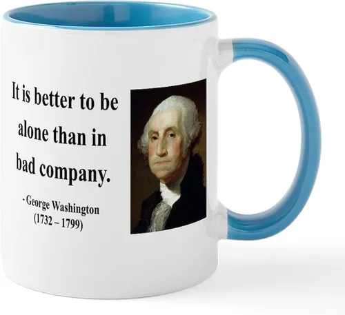 Miniatura 26 de CafePress George Washington 10 Mug 11 oz (325 ml) Ceramic Coffee Mug