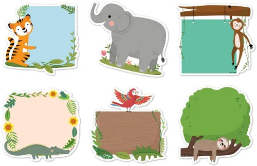 Miniatura 46 de Creative Teaching Press Banderines 6" Designer Cut-Outs (0857)