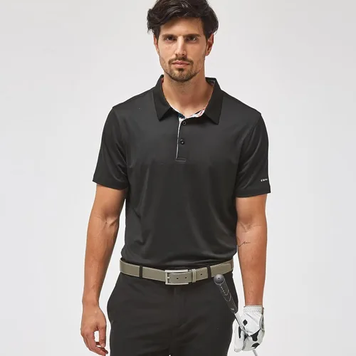 Miniatura 2 de Mens Polo Shirts Short Sleeve Dry Fit Moisture Wicking Performance Casual Solid Polo Golf Shirt for Men
