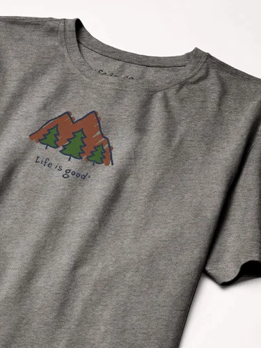Miniatura 3 de Life is Good Men's Mountains Cotton Tee, Crewneck, Short Sleeve Graphic T-Shirt