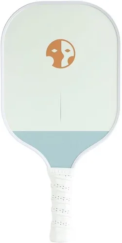 The Helios - Paleta de pickleball – Misty | Superficie de fibra de carbono impresa con partículas con núcleo de panal reactivo de 0.512 in | 8