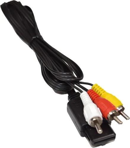 Miniatura 3 de HQRP Cable AV Multi para Nintendo Super NES/Gamecube - 3 RCA Composite Audio Video Cord, Multi Out Connector