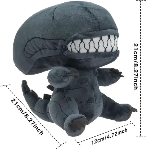 Miniatura 5 de juguete de peluche de animal de peluche alienígena monstruo, figuras de película de dibujos animados de felpa para niños fanáticos cumpleaños
