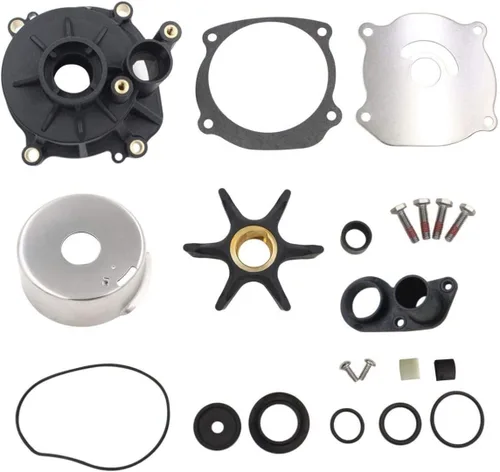 Kit de reparación de bomba de agua UanofCn con carcasa para Johnson Evinrude V4 V6 V8 85-300HP Piezas de motor fueraborda 5001594