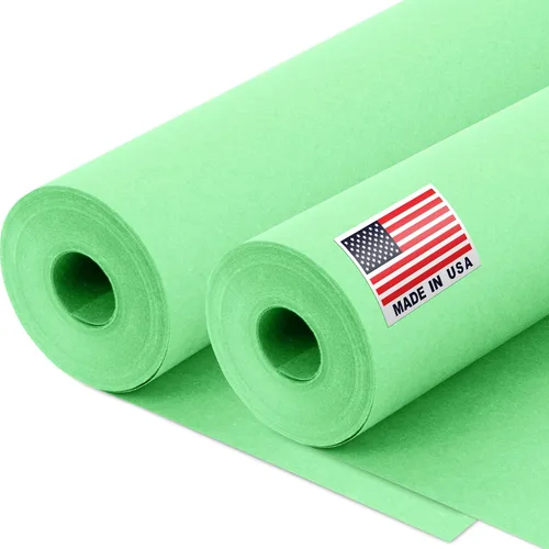 Miniatura 16 de Rollo de papel kraft negro de 12" x 1200" (100 pies) (paquete de 2), 45 libras de grosor, fabricado en Estados Unidos Papel kraft