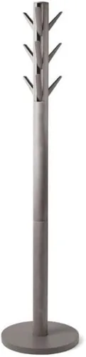 Umbra Perchero de solapa, colgador de ropa, soporte para paraguas y organizador de sombreros, ideal para entrada, color gris