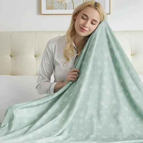 Miniatura 13 de OIGAE - Manta de enfriamiento para quienes se acaloran al dormir - Manta fría y ligera de verano para sudores nocturnos Perfecta para la cama