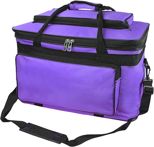 Bolsa de almacenamiento de suministros de arte de gran capacidad con correas, impermeable, suministros de dibujo, bolsa de viaje portátil