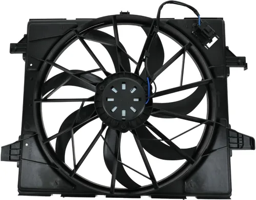 Miniatura 19 de TRQ Conjunto de ventilador de refrigeración dual del radiador compatible con Toyota Highlander 2008-2013 TO3115155