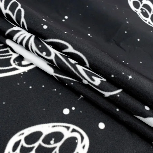 Miniatura 6 de HVEST Tapiz espacial de mariposa en galaxia para dormitorio, cielo estrellado blanco y negro para colgar en la pared para sala de estar, decoración