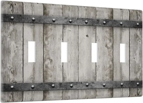 Miniatura 16 de Cubierta para interruptor de luz personalizable Personaliza la tuya propia, placa de pared doble basculante con imagen, logotipo, texto, 2 vías