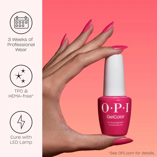Miniatura 3 de OPI GelColor LED Cure Gel Nail Polish White, Gray & Black Shades Salon-Quality Shine, Long-Lasting Wear Easily Soak Off Removal Vegan & HEMA