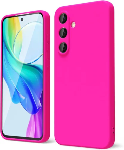 Miniatura 420 de oakxco Funda para teléfono Samsung Galaxy S21 Ultra con agarre de silicona líquida, bonita funda delgada y delgada de goma suave de TPU lisa