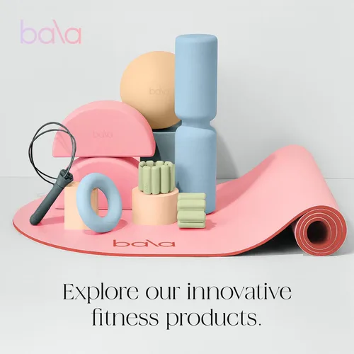 Miniatura 6 de Bala Pelota de pilates, pelota de ejercicio sin peso, pequeña pelota de yoga de 8 pulgadas para barra, estiramiento, fuerza y entrenamiento básico