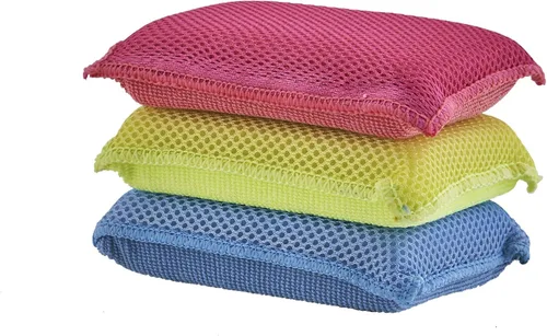 Miniatura 21 de Miracle - Esponjas de microfibra para cocina, antiarañazos, limpieza multiusos de platos, sartenes y encimeras, lavable a máquina, paquete de 6 por