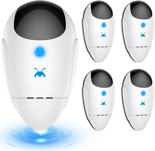 Neatmaster Repelente ultrasónico actualizado 2026 para interiores, repelente de plagas e insectos, control de plagas para cucarachas, roedores,
