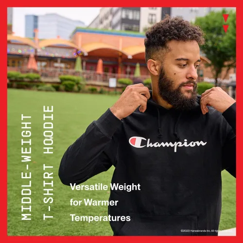 Miniatura 6 de Champion - Sudadera con capucha para hombre, de peso medio