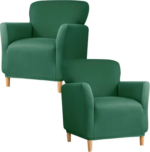Miniatura 17 de Fundas de jacquard para sillón de banquete, fundas suaves para sillón, fundas elásticas de 1 pieza para sala de estar, funda antideslizante