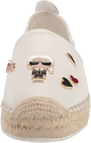 Miniatura 2 de Karl Lagerfeld Paris Michaela - Alpargatas planas adornadas para mujer
