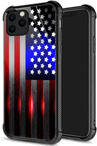 Miniatura 22 de ZHEGAILIAN Funda para iPhone 13, protección de grado militar, esquinas a prueba de golpes, funda antiarañazos para iPhone 13, águila americana