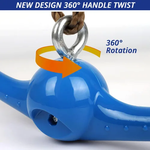 Miniatura 2 de YAMIPROBI Juego de columpios Ninja-Twister: Accesorios de eslingas - Muñecos de giro de 360° con asa de giro y voltereta para activar poderes ninja
