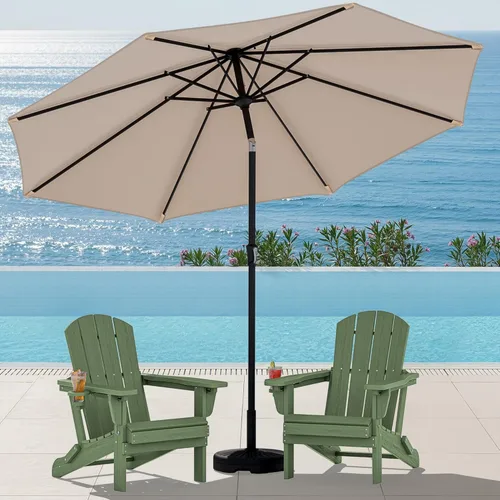 Miniatura 21 de SERWALL Silla Adirondack plegable ajustable, silla Adirondack reclinable con portavasos, Aruba