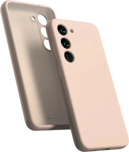 Miniatura 8 de GOOSPERY Funda de silicona líquida compatible con Samsung Galaxy S23, suave al tacto, protección de cuerpo completo, a prueba de golpes, con forro