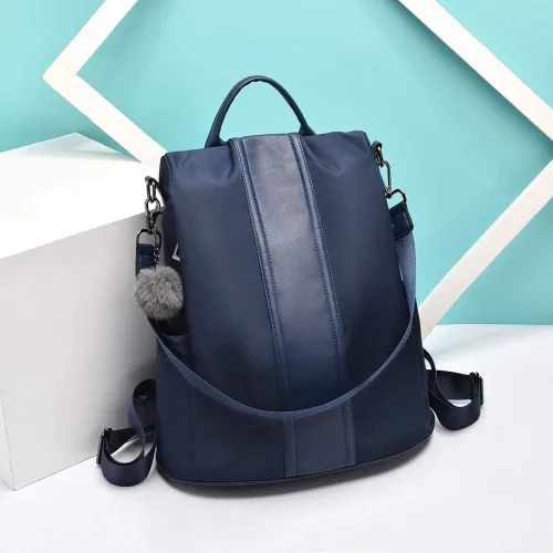 Miniatura 6 de Mochila impermeable liviana de nailon antirrobo para mujer