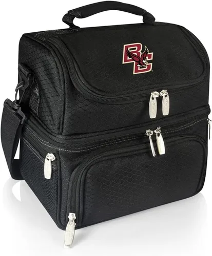 Miniatura 36 de PICNIC TIME NCAA Nebraska Cornhuskers Pranzo - Lonchera aislada con juego de pícnic, bolsa enfriadora para el almuerzo Negro