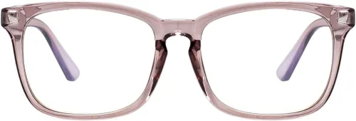 Miniatura 19 de MAXJULI - Lentes de bloqueo de luz azul, para lectura en computadora/juegos/TV/teléfonos para mujeres y hombres (marrón)