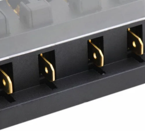 Miniatura 5 de ESUPPORT Camión de coche 12 vías circuito ATO estándar hoja fusibles bloque titular 12 V 24 V