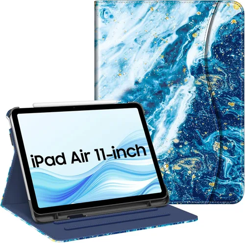 Miniatura 20 de Fintie Funda para iPad Air de 11 pulgadas M3 (2025) / M2 (2024), iPad Air de 5ª (2022) / 4ª generación (2020) de 10.9 pulgadas, funda protectora