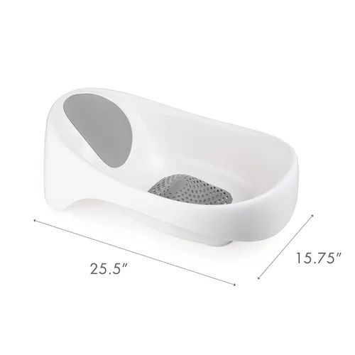 Miniatura 13 de Boon Soak 3 Stage Baby Bathtub - Tina de baño para bebé de 3 etapas Boon - Tina de baño con tres posiciones de soporte para recién nacidos a niños