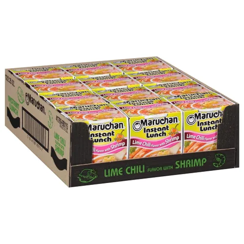 Miniatura 16 de Maruchan Fideos Ramen Instant Lunch con sabor a queso cheddar, sopa de fideos instantáneos estilo japonés, comida rápida y fácil, taza de 2.25 onzas