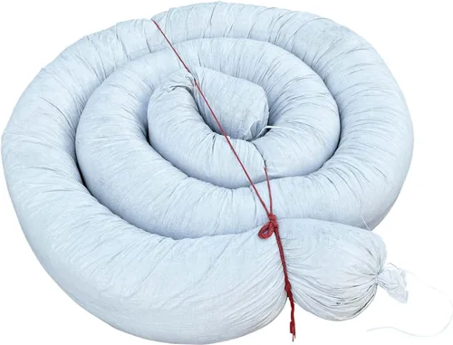 Sandbaggy Bolsas de arena de tubo vacío de 25 pies con protección UV | Ayuda a construir casas Earthbag más rápido | Bolsa de arena protege hogares
