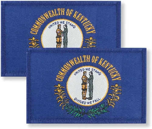 Miniatura 9 de Overdecor Parche de bandera de Georgia - Parches militares tácticos - Cierre de velcro, paquete de 2