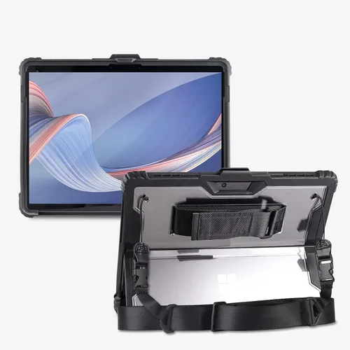 Miniatura 13 de AOAO Funda para Microsoft Surface Go 4/Surface Go 3/Surface Go 2/Surface Go con correa para el hombro, correa de mano, soporte para lápiz stylus