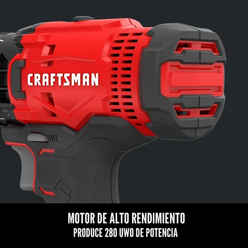 Miniatura 4 de CRAFTSMAN V20 - Juego de taladro/destornillador inalámbrico (CMCD700C1)