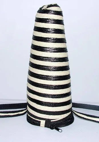 Miniatura 5 de Sombrero colombiano Sombrero Sinuano Arrow Cane Caña Flecha Vueltiao Hecho por Auténticos Indígenas Colombianos