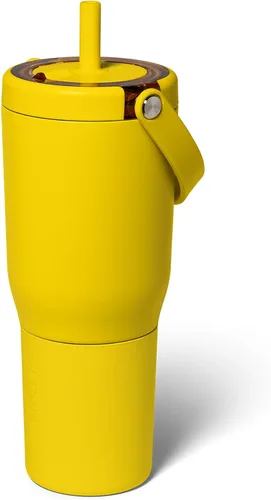 Miniatura 18 de BrüMate Resa - Vaso de viaje 100% a prueba de fugas de 25 onzas con asa y pajilla, popote SoftSip flexible, funda de silicona para mayor