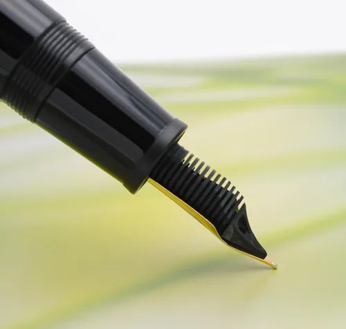 Miniatura 8 de JINHAO 9019 - Pluma estilográfica Dadao Series con convertidor de tinta de alta capacidad (negro, punta extrafina 0.015 in)