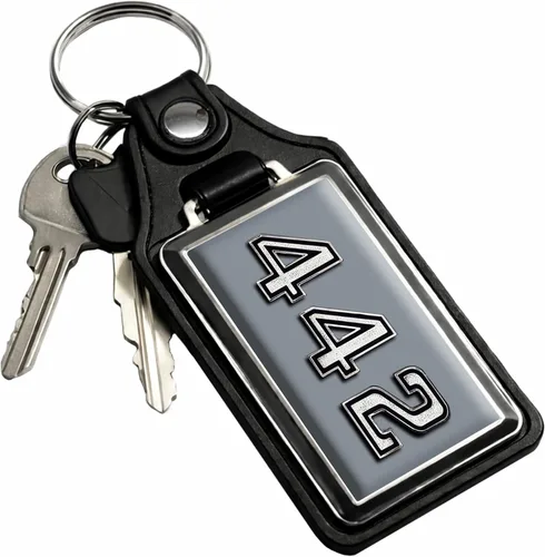 Miniatura 67 de Brotherhood Car Key Chain for Cutlass - Classic Models Keychain for Men and Women Gift Key Ring Azul alpino